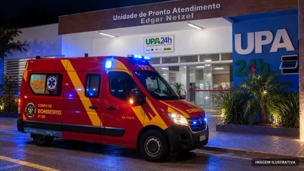 Mulher é ferida com faca perto do pescoço e socorrida durante crise respiratória em Marechal Rondon